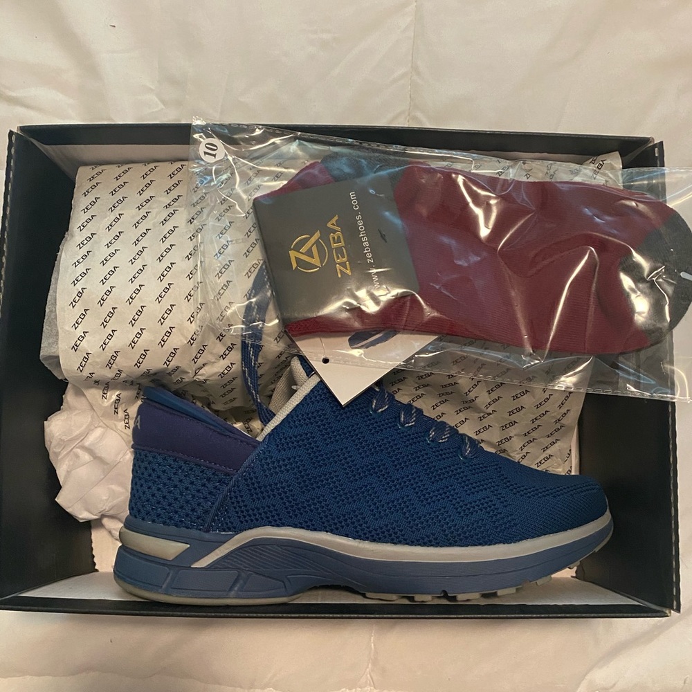 Zeba Sapphire Blue Sneakers